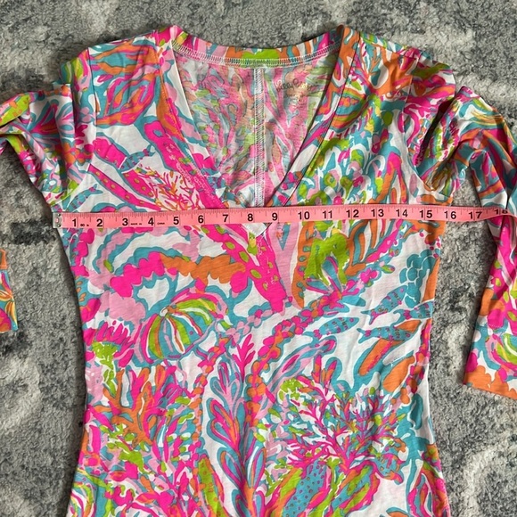 Lilly Pulitzer Christie Scuba V-Neck Dress - Picture 6 of 10